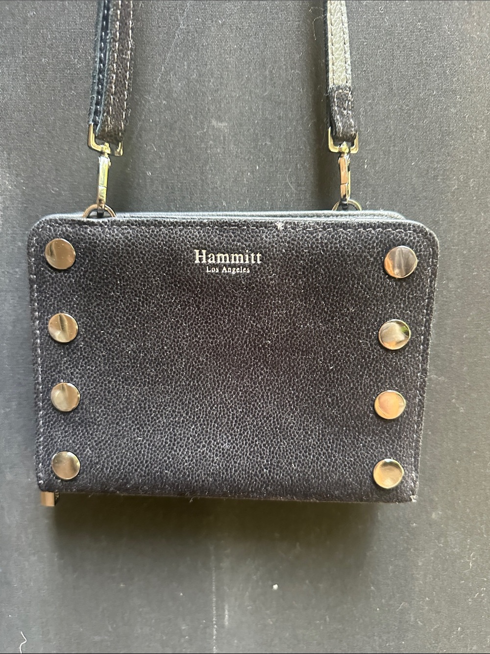 Nammitt Los Angeles Crossbody Crafted black pebbled Leather - Picture 3 of 10